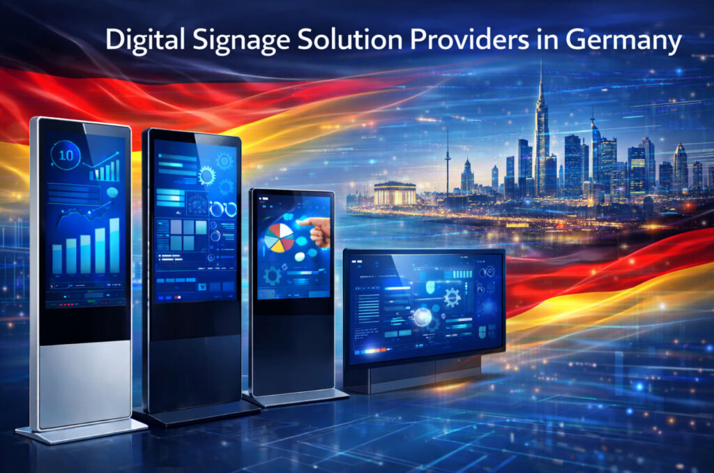 Major Digital Sign Top 10 Digital Signage Solution Providers In Germany, Complete Buying Guide