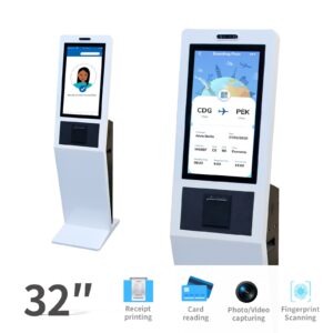 Ticketing Kiosk with Payment System & Thermal Printer