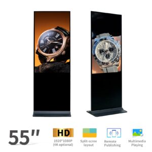Indoor Floor Standing Digital Signage Player with Android System