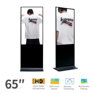 Touch Screen Floor Standing Digital Signage for Interactive Advertising