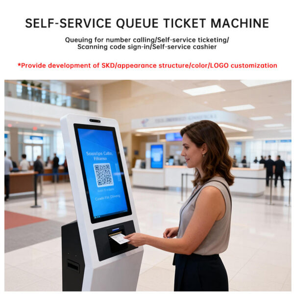 Custom Queue Management Kiosk Manufacturer & Ticketing Machine Solutions