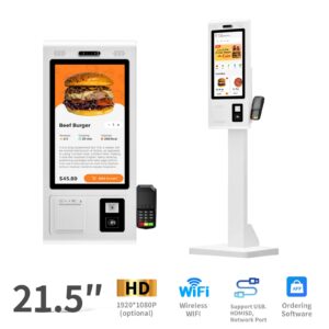 Self Ordering Kiosk with Payment Software & QR Scanner