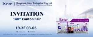 Ikinor invitation to the 140th Canton Fair 2026, October 15–19, featuring Booth 19.2F03-05 in Guangzhou, China.